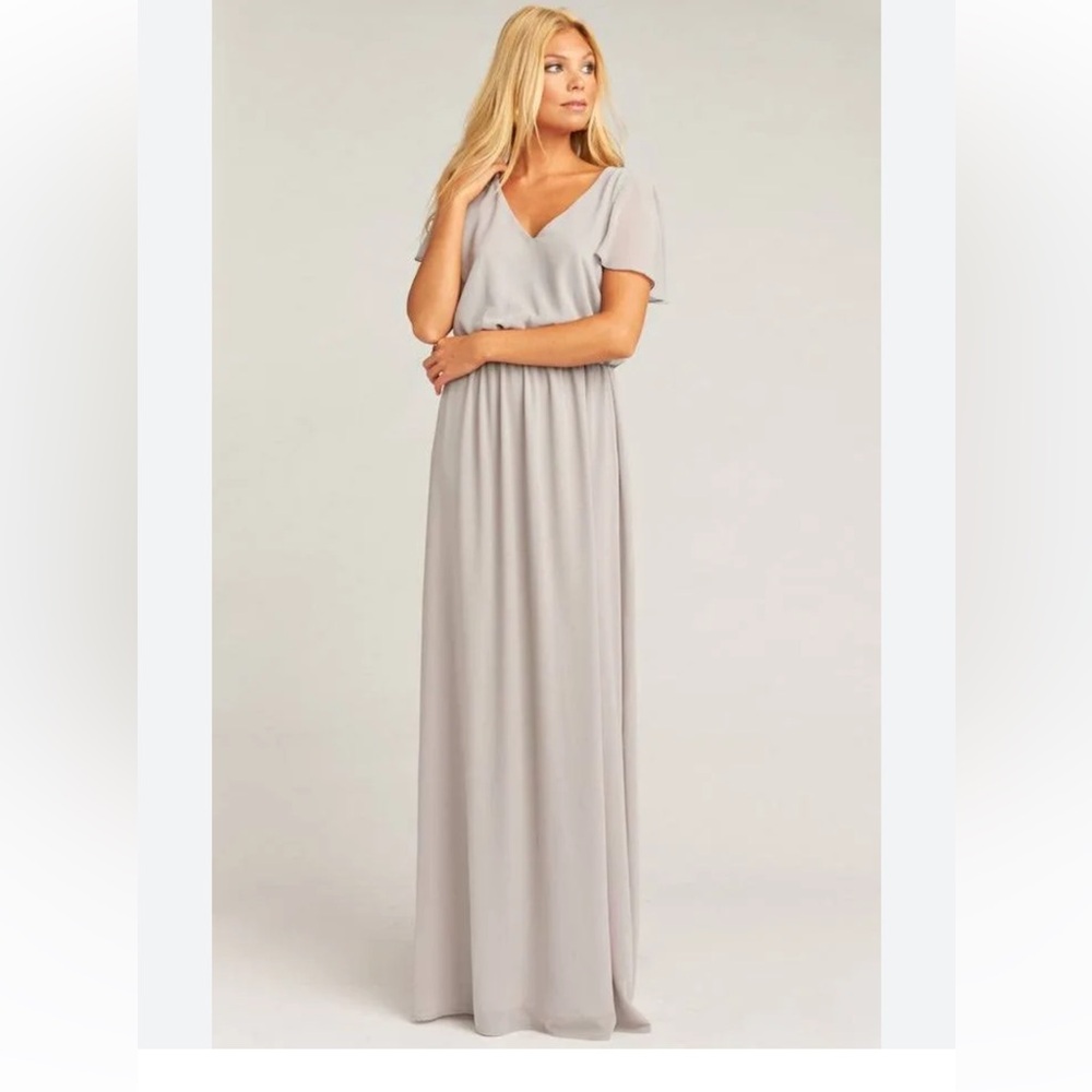 SHOW ME YOUR MUMU Dove Gray Michelle Dress